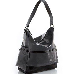 Harper Vegan Hobo Bag (Defective Zipper) - Graphite